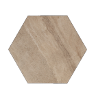 Staptegel Hexagons Ø60x52x2 Cappuccino