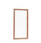 Douglas Betonijzertrellis met maas 7,5 x 7,5 cm, in raamwerk 4,5 x 7 cm, 90 x 180 cm, onbehandeld.