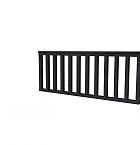 Hekwerk recht douglas type A, 178,5 x 73 cm, zwart geïmpregneerd.