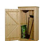 Tuinkast Lelie 190 x 100 x 58 cm (HxBxD), groen geïmpregneerd.