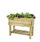 Minigarden robuust grenen 80 x 100 x 50 cm (HxBxD), groen geïmpregneerd.