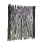 Wilgentenenmat, 1 stengel dik, met staaldraad gevlochten 100 x 200 cm.