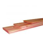 Douglas geschaafd dakbeschot 1,8 x 19,5 x 400 cm, onbehandeld.