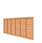 Douglas wandpakket tbv enkelzijdige wand kapschuur Comfort 371x162 cm, onbehandeld