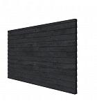 Douglas wandpakket tbv dubbelzijdige wand Comfort/DHZ 371x224 cm, zwart geïmpregneerd