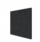 Douglas wandpakket t.b.v. dubbelzijdige wand Comfort/DHZ 246,5x224 cm, zwart geïmpregneerd.