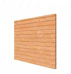 Douglas wandpakket tbv dubbelzijdige wand Comfort/DHZ 278,5x224 cm, kleurloos geïmpregneerd