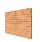 Douglas wandpakket t.b.v. dubbelzijdige wand DHZ 328,5x224 cm, onbehandeld.