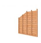 Douglas wandpakket tbv enkelzijdige zijwand kapschuur Comfort, kleurloos geïmpregneerd