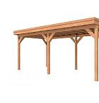 Douglasvision DHZ buitenverblijf 600 x 300 cm, kleurloos geïmpregneerd.