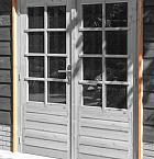 Douglas stelkozijn universeel tbv enkele of dubbele deur, onbehandeld