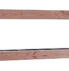 Douglas vast raam (zijlicht) Prestige met dubbelglas, 138,4 x 48,4 cm, onbehandeld.