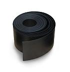 Hillfence privacystroken op rol, 19 cm breed en 50 m1 lang, zwart.