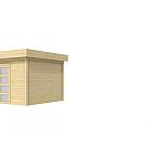 Vuren Topvision Parelhoen, 400 x 300 cm, kleurloos geïmpregneerd.