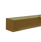 Douglas geschaafde paal 6,5 x 6,5 x 300 cm, groen geïmpregneerd.