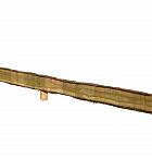 Douglas fijnbezaagd schaaldeel 1,9 x 12-25 x 400 cm, onbehandeld.