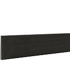 Betonplaat glad 24 x 3,5 x 224 cm, antraciet gecoat.