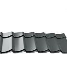 Dakpanplaten t.b.v. Douglasvision kapschuur Comfort 600 x 320 cm, (23 M2), antraciet.