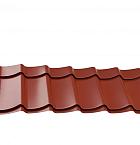 Dakpanplaten tbv Douglasvision kapschuur Comfort 600 x 320 cm, (23 M2), donkerrood