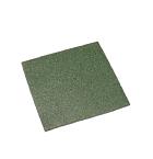 Rubbertegel 50 x 50 cm, groen.