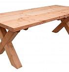 Tafel Xavi Excellent, 79 x 95 x 245 cm, onbehandeld.