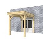 Buitenverblijf aan huis Premium I, vuren, basismodel L/A, 207x299 cm, onbehandeld.