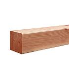 Douglas geschaafde paal triple verlijmd 20 x 20 x 250 cm, onbehandeld.