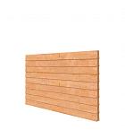 Douglas wandpakket tbv dubbelzijdige wand kapschuur Comfort 278,5x162 cm, kleurloos geïmpregneerd