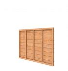 Douglas wandpakket tbv enkelzijdige wand kapschuur Comfort 229x162 cm, onbehandeld