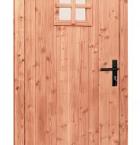 Redvision enkele 1-ruits deur inclusief kozijn, rechtsdraaiend, 90 x 201 cm.