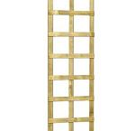 Grenen Trellis robuust 40 x 180 cm, groen geïmpregneerd.