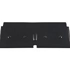 Aluminium Verbindingsstuk tbv daktrim 1058506, zwart RAL 9005