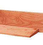 Douglas Zweeds rabat 1 zijde geschaafd, 1 zijde fijnbezaagd 1,1-2,7 x 19,5 x 300 cm, onbehandeld.