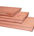 Douglas geschaafd halfhouts rabat 1,8 x 15,0 x 400 cm, onbehandeld.