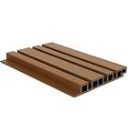 NewTechWood HKC co-extrusie wand bekleding castellation 4325 profiel, 2,5 x 19,6 x 290 cm, Red Cedar.