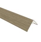 NewTechWood aluminium co-extrusie hoekprofiel tbv Castellation PRO, 6 x 6 x 300 cm, Antique