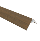 NewTechWood aluminium co-extrusie hoekprofiel tbv Castellation PRO, 6 x 6 x 300 cm, Teak