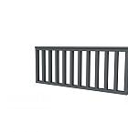 Hekwerk recht vuren type A, 178,5 x 73 cm, antraciet gespoten.