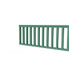 Hekwerk recht vuren type A, 178,5 x 73 cm, jungle groen gespoten.