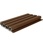 NewTechWood HKC co-extrusie Castellation PRO35 wandbekleding, 3,3 x 21,5 x 230 cm, Ipe.