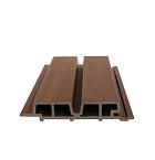 NewTechWood HKC co-extrusie Castellation PRO65 wandbekleding, 3,3 x 18 x 290 cm, Ipe.