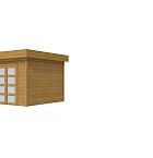 Douglas Topvision Roek, 298 x 298 cm, groen geïmpregneerd.