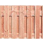 Douglas fijnbezaagd plankenscherm 19-planks 15 mm, 180 x 90 cm tbv betonsysteem, onbehandeld