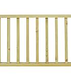 Countryhek Excellent, 180 x 80 cm, groen geïmpregneerd.