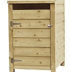 Containerkast enkel, 128,7 x 79,5 x 89 cm.