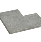 Orient Dark strook gevlamd 30 cm breed hoekstuk 50/30x3 cm.