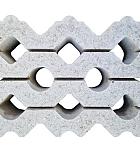 Grasbeton WaterWijs 40x60x12 cm grijs vlak (VE)