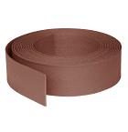 Ecoborder Flex 25 m x 14 cm x 0,7 cm bruin