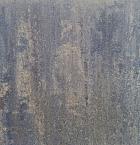 Patio square 60x60x4 cm metallica corten