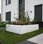 Plantenbak Modulair Wit 270x30x42 cm